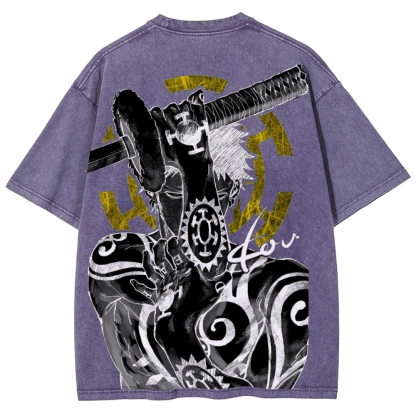 One Piece Law | Unisex Fit Washed T-Shirt