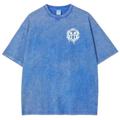 One Piece Law | Unisex Fit Washed T-Shirt