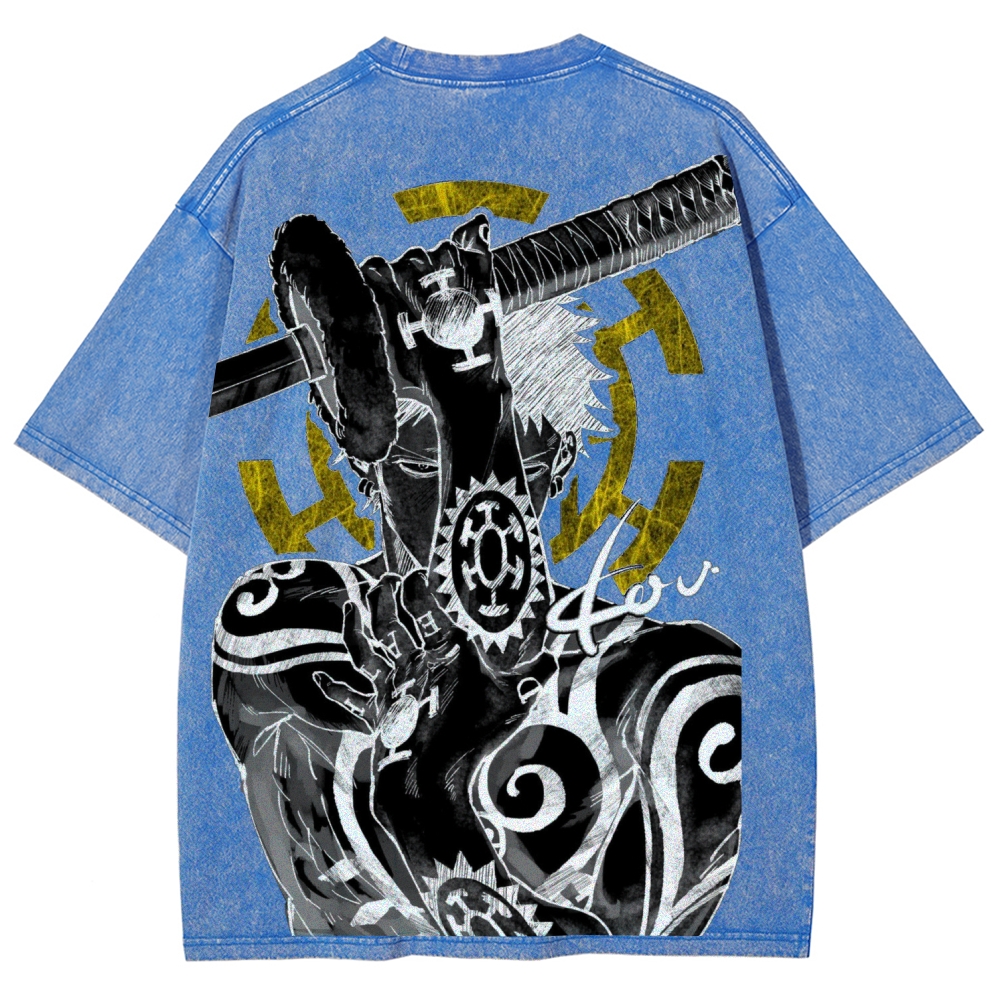 One Piece Law | Unisex Fit Washed T-Shirt