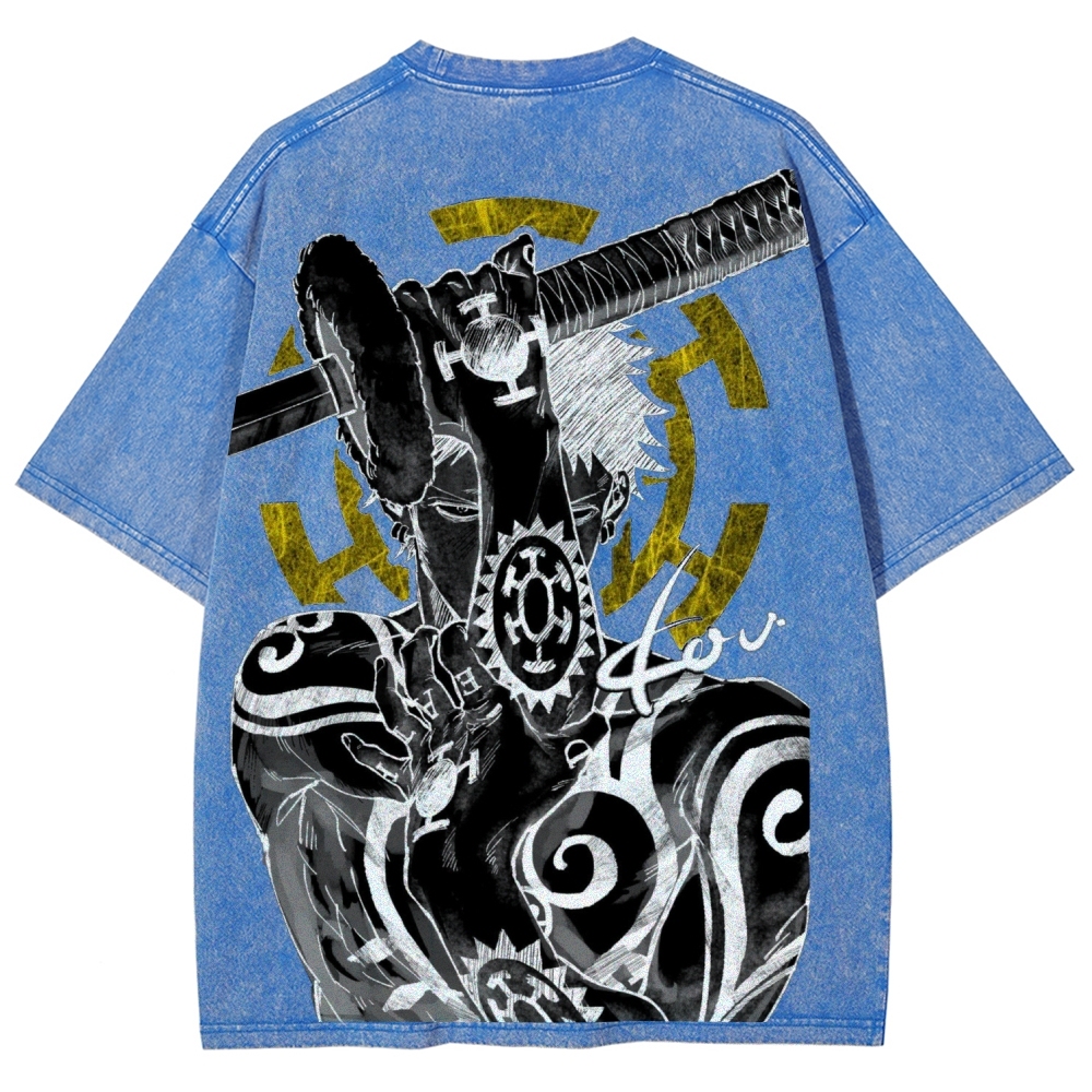 One Piece Law | Unisex Fit Washed T-Shirt