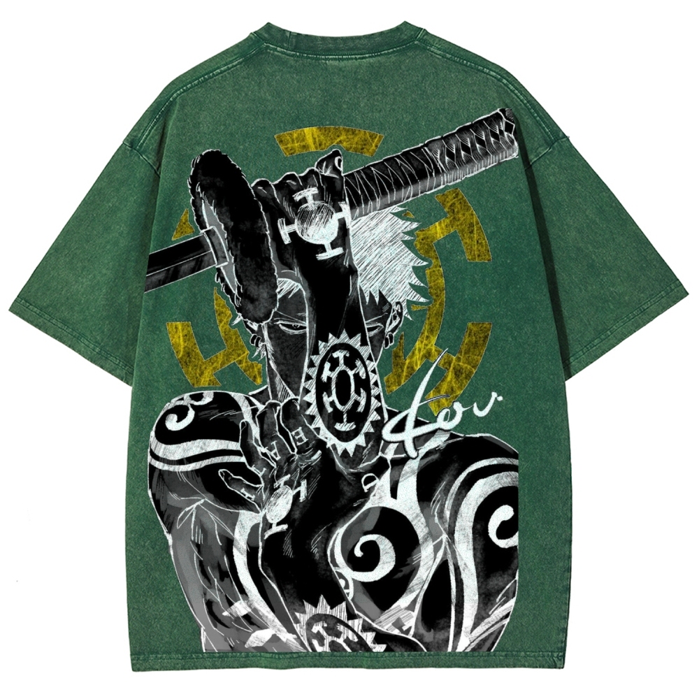 One Piece Law | Unisex Fit Washed T-Shirt