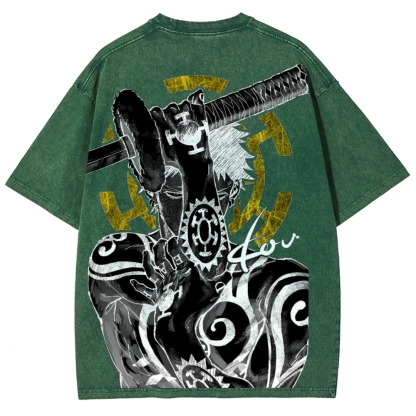 One Piece Law | Unisex Fit Washed T-Shirt