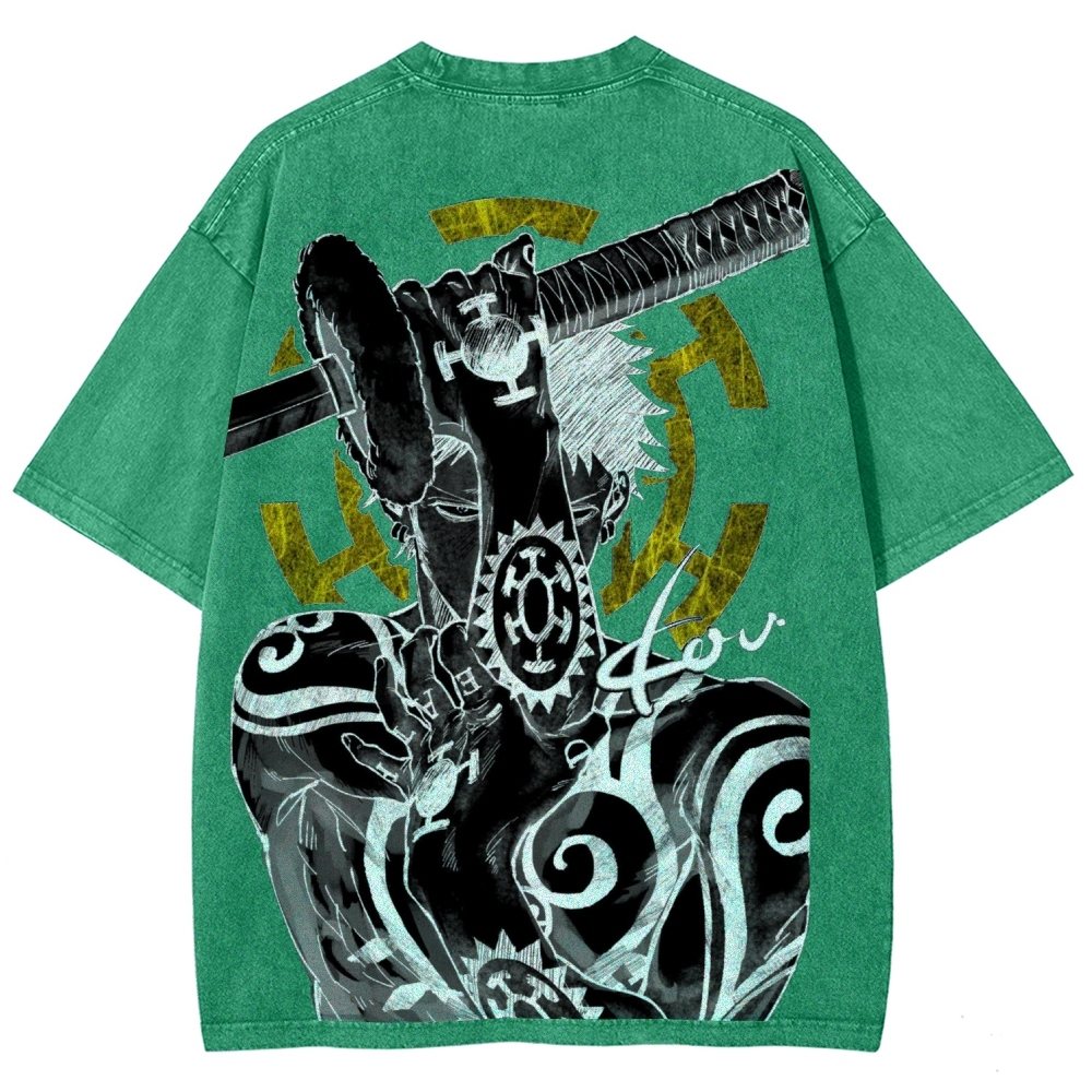 One Piece Law | Unisex Fit Washed T-Shirt