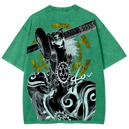 One Piece Law | Unisex Fit Washed T-Shirt