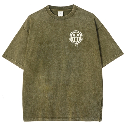 One Piece Law | Unisex Fit Washed T-Shirt