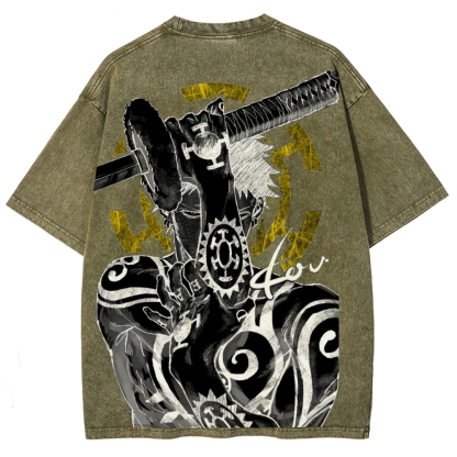 One Piece Law | Unisex Fit Washed T-Shirt