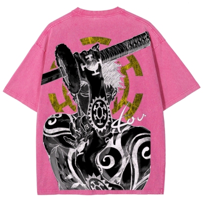 One Piece Law | Unisex Fit Washed T-Shirt