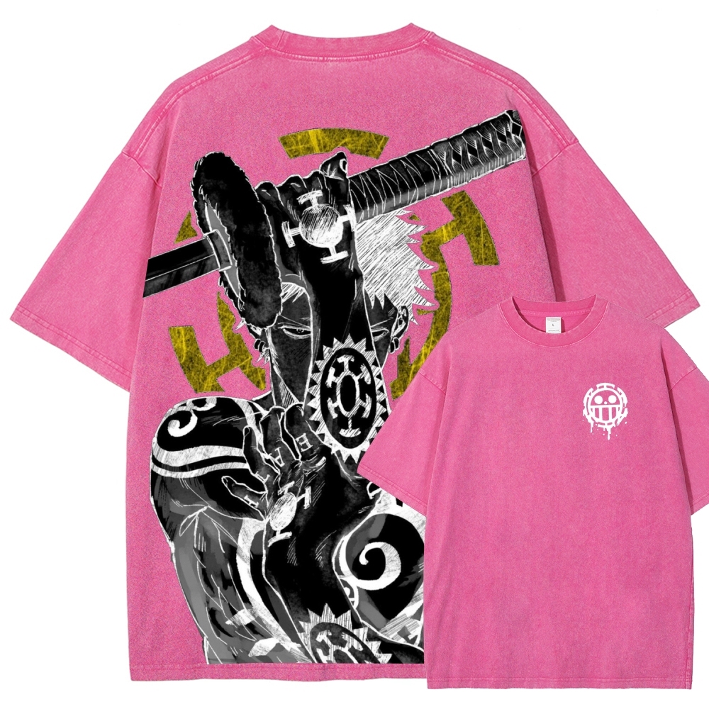 One Piece Law | Unisex Fit Washed T-Shirt