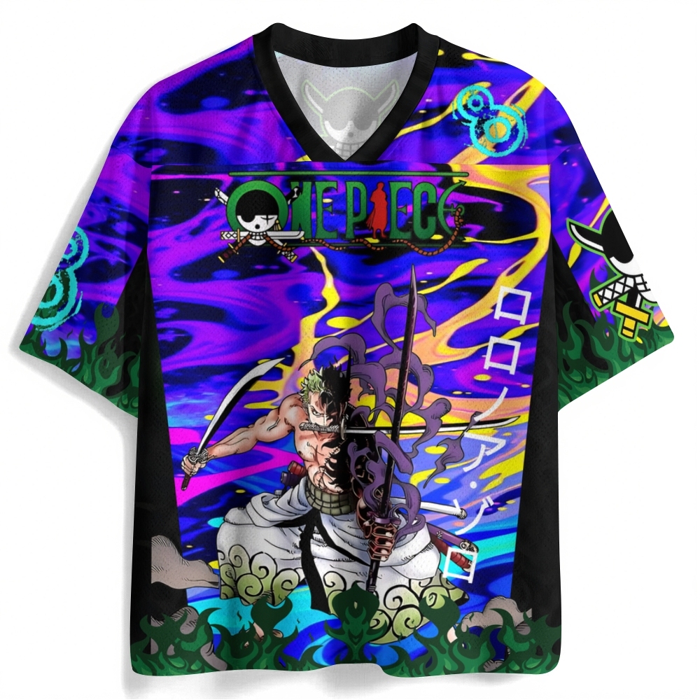 One Piece Zoro | Jersey Shirts