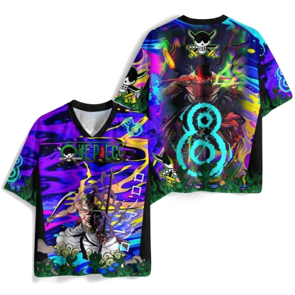 One Piece Zoro | Jersey Shirts