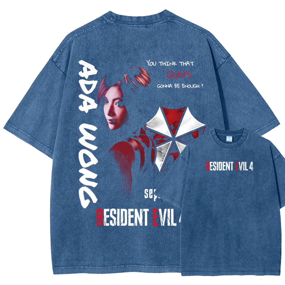 Resident Evil Unisex Fit Washed T-Shirt 2602009450