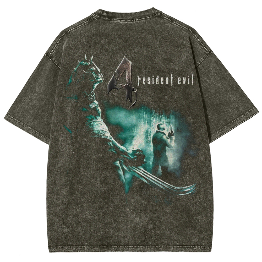 Resident Evil Unisex Fit Washed T-Shirt 2602009455