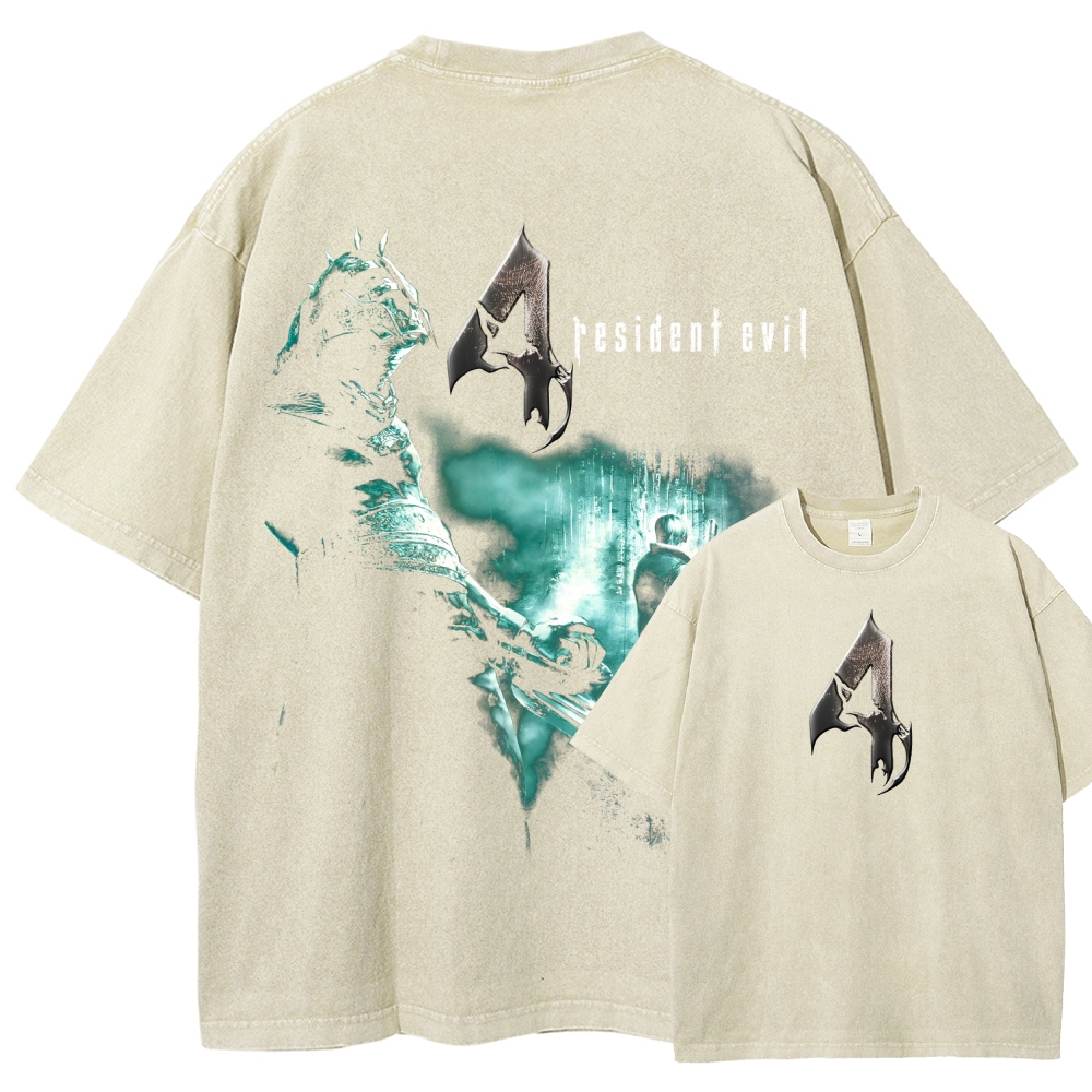 Resident Evil Unisex Fit Washed T-Shirt 2602009455