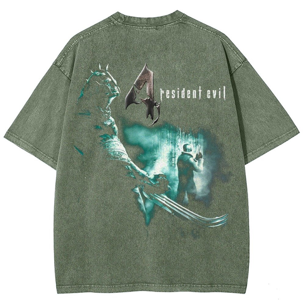 Resident Evil Unisex Fit Washed T-Shirt 2602009455