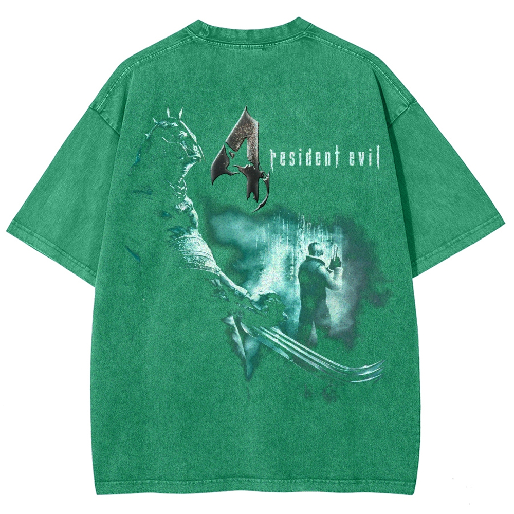 Resident Evil Unisex Fit Washed T-Shirt 2602009455