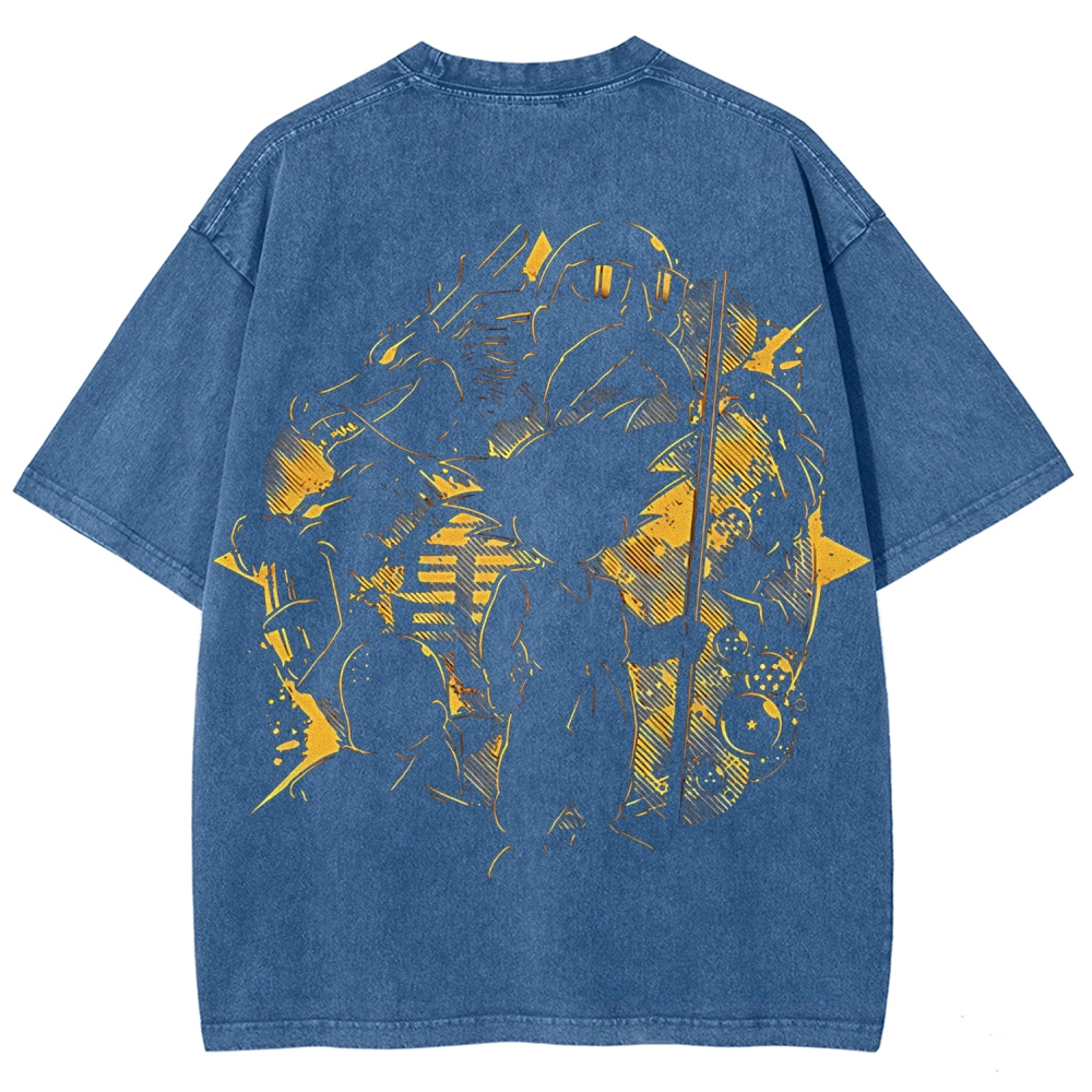 Dragon Goku | Unisex Fit Washed T-Shirt
