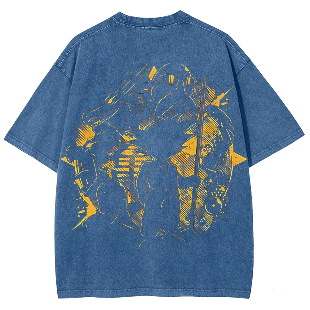 Dragon Goku | Unisex Fit Washed T-Shirt