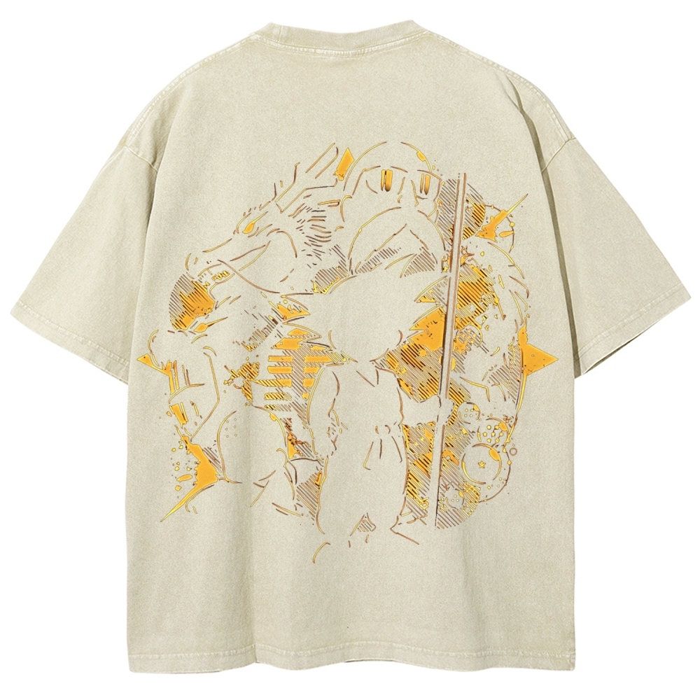 Dragon Goku | Unisex Fit Washed T-Shirt