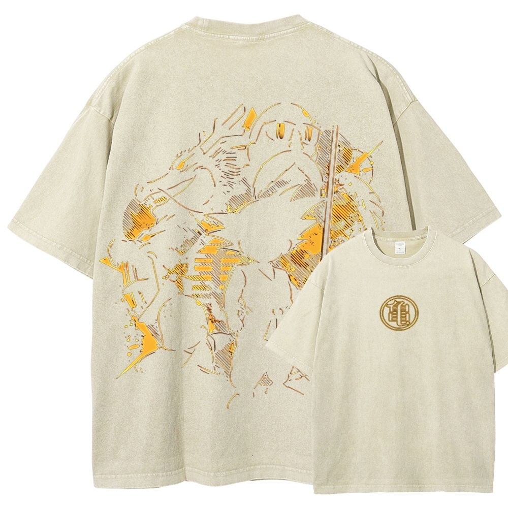 Dragon Goku | Unisex Fit Washed T-Shirt