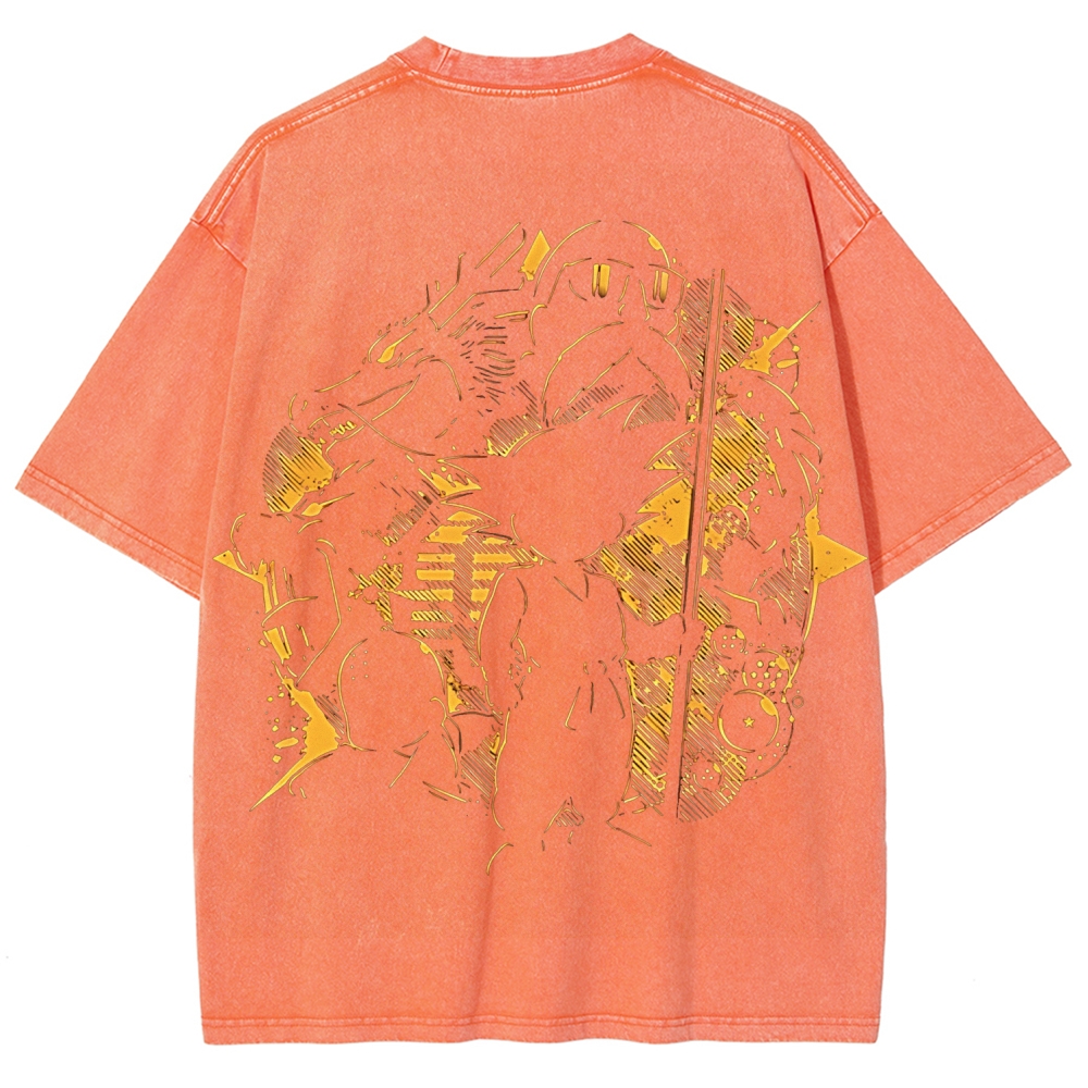 Dragon Goku | Unisex Fit Washed T-Shirt