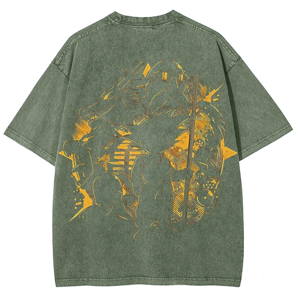 Dragon Goku | Unisex Fit Washed T-Shirt