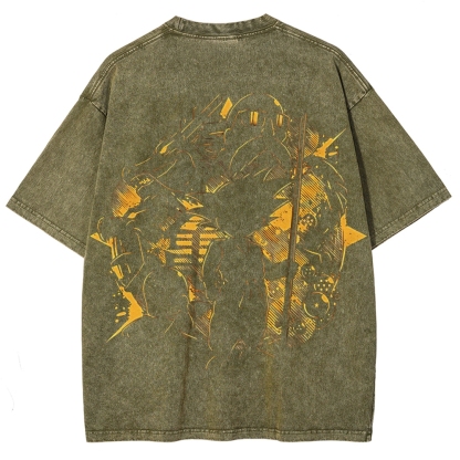 Dragon Goku | Unisex Fit Washed T-Shirt