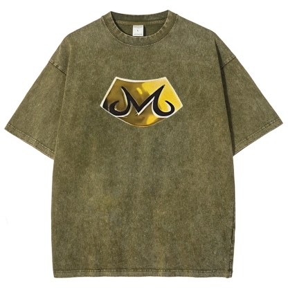 Dragon Kid Buu Majin Buu | Unisex Fit Washed T-Shirt