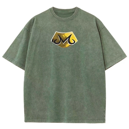 Dragon Kid Buu Majin Buu | Unisex Fit Washed T-Shirt