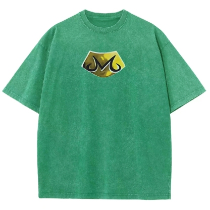 Dragon Kid Buu Majin Buu | Unisex Fit Washed T-Shirt