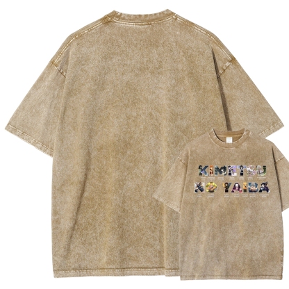 Demon Slayer | Unisex Fit Washed T-Shirt