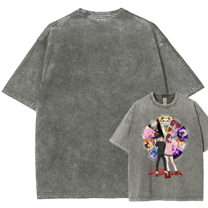 Dandadan | Unisex Fit Washed T-Shirt