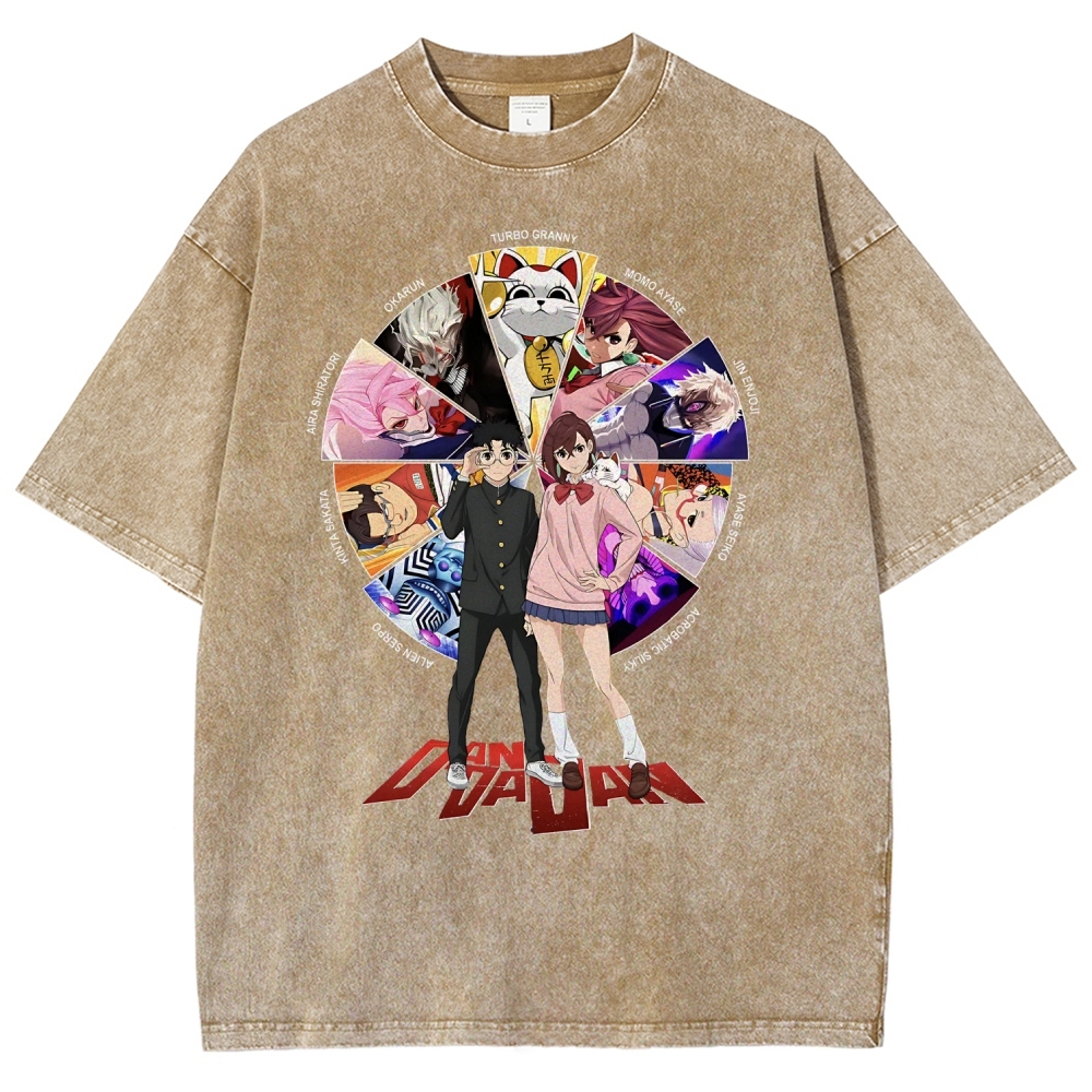 Dandadan | Unisex Fit Washed T-Shirt