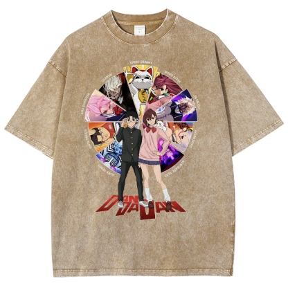 Dandadan | Unisex Fit Washed T-Shirt