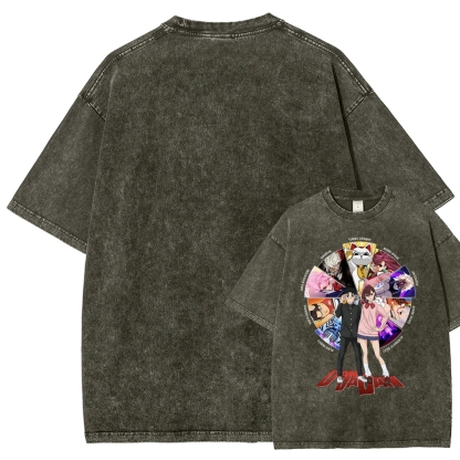 Dandadan | Unisex Fit Washed T-Shirt