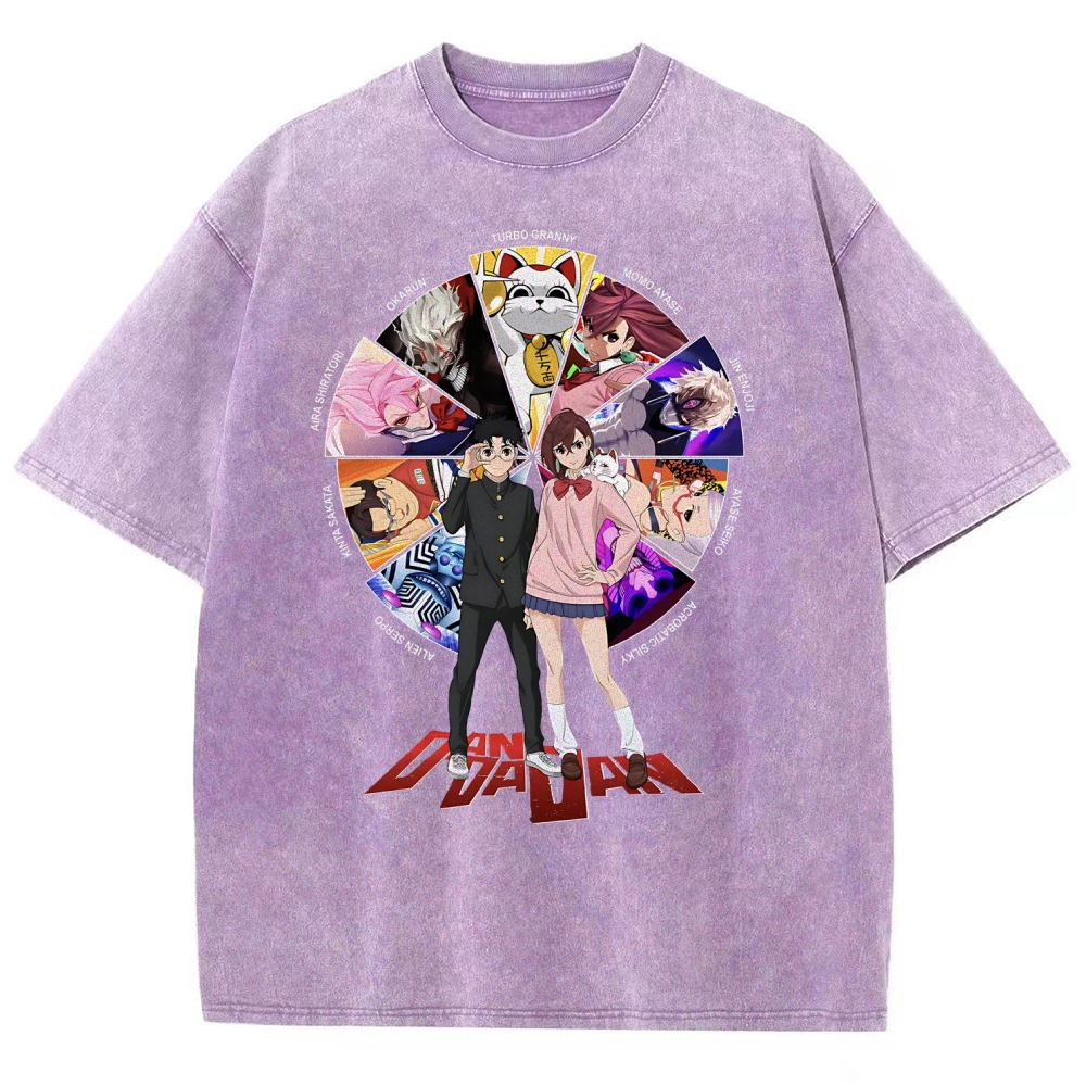 Dandadan | Unisex Fit Washed T-Shirt