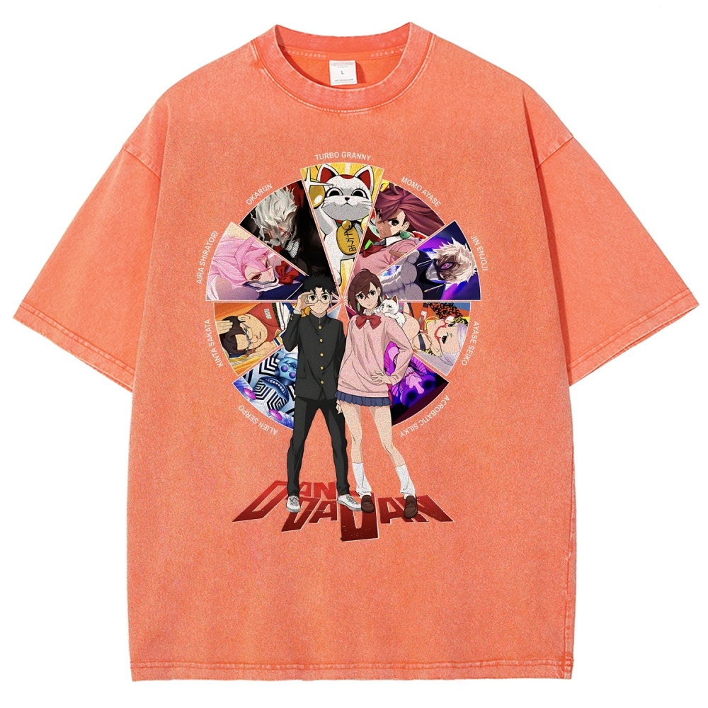 Dandadan | Unisex Fit Washed T-Shirt