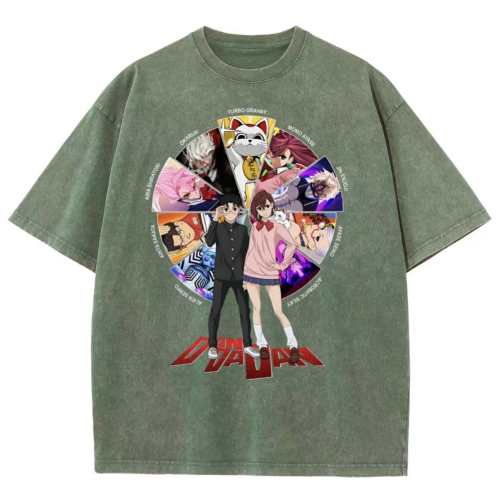 Dandadan | Unisex Fit Washed T-Shirt