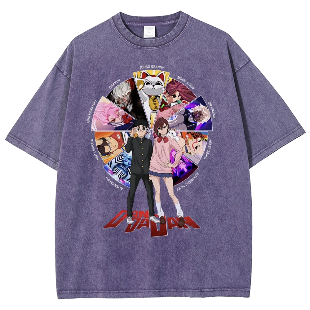 Dandadan | Unisex Fit Washed T-Shirt