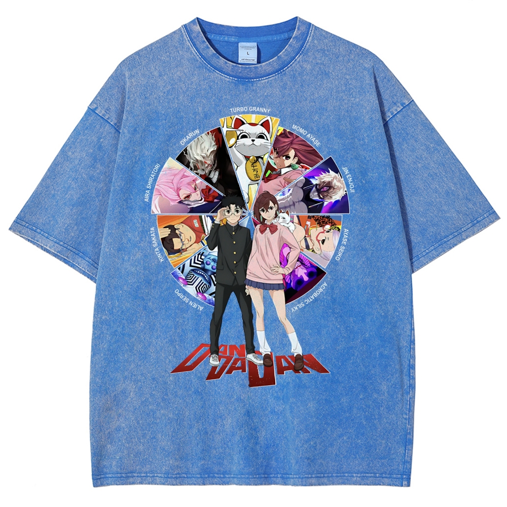 Dandadan | Unisex Fit Washed T-Shirt