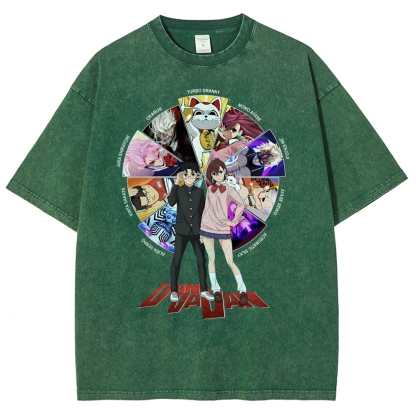 Dandadan | Unisex Fit Washed T-Shirt