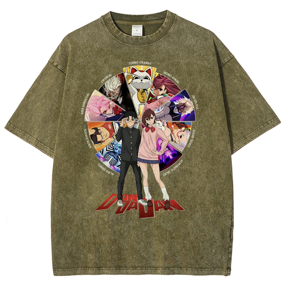 Dandadan | Unisex Fit Washed T-Shirt