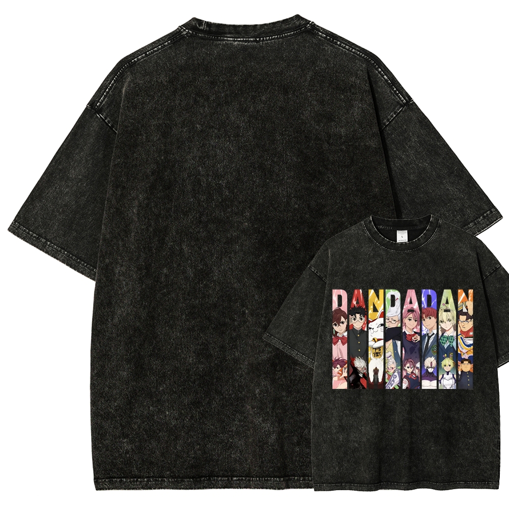 Dandadan | Unisex Fit Washed T-Shirt