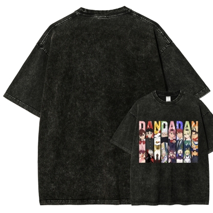 Dandadan | Unisex Fit Washed T-Shirt
