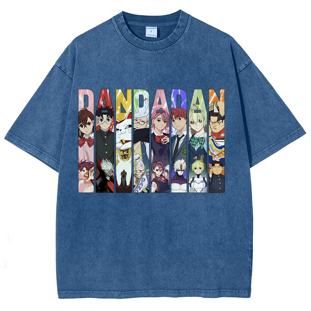 Dandadan | Unisex Fit Washed T-Shirt