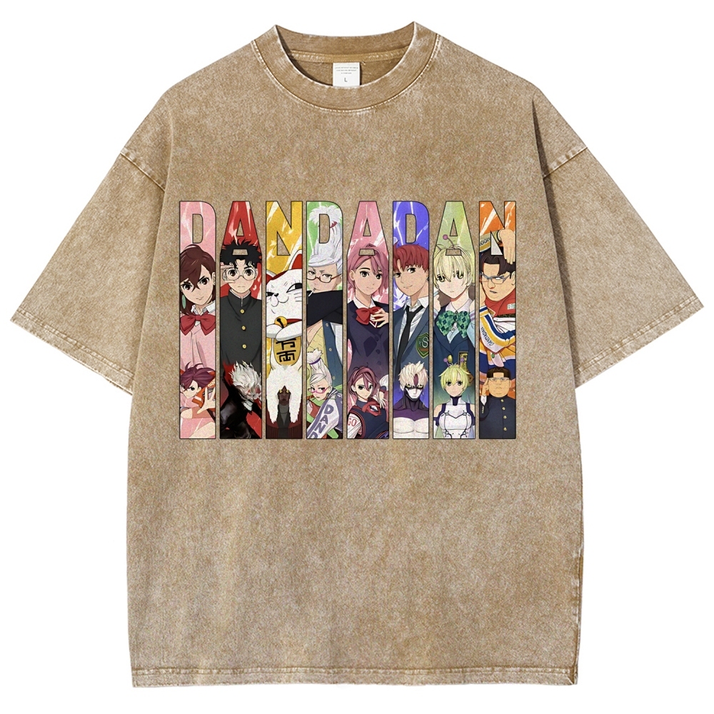 Dandadan | Unisex Fit Washed T-Shirt