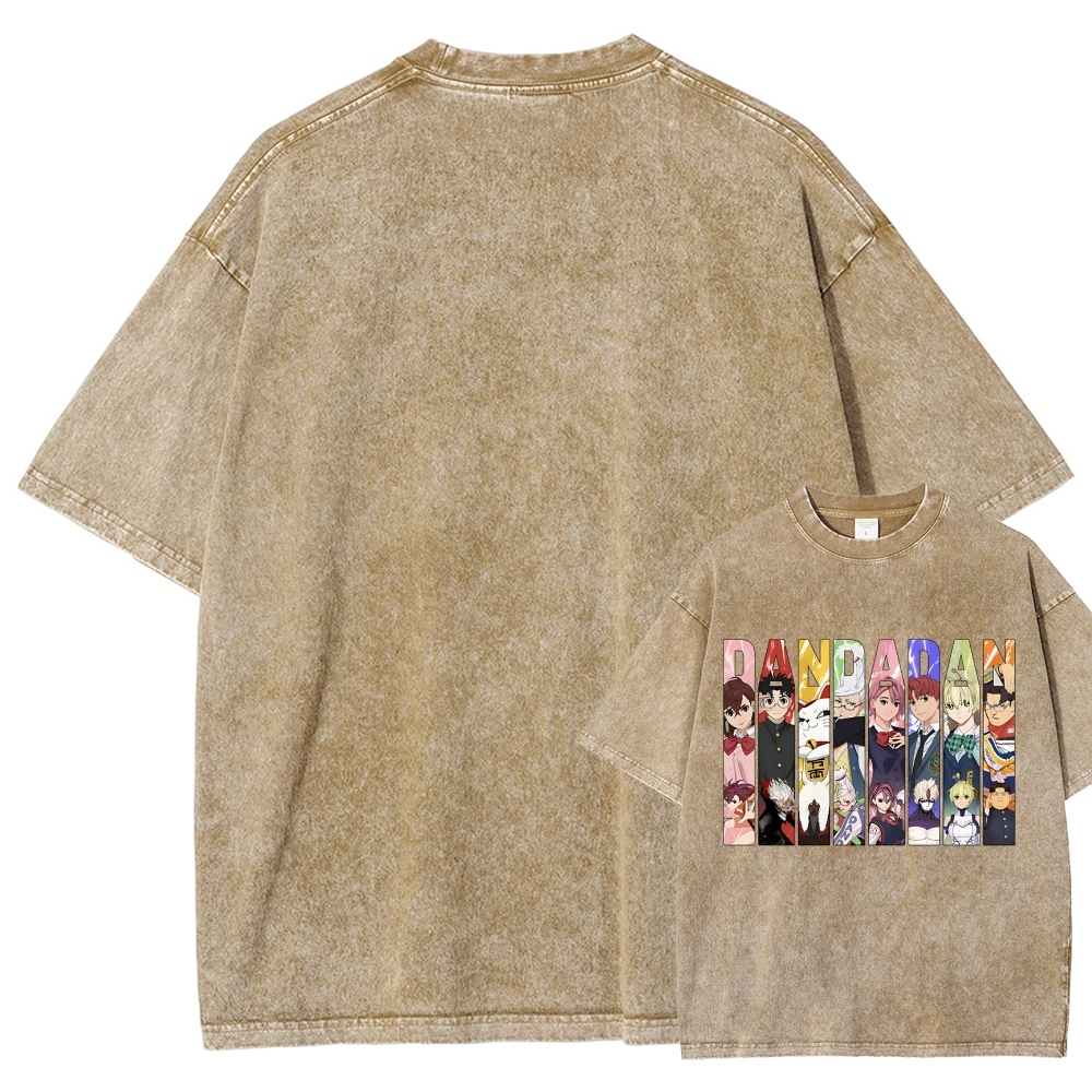 Dandadan | Unisex Fit Washed T-Shirt
