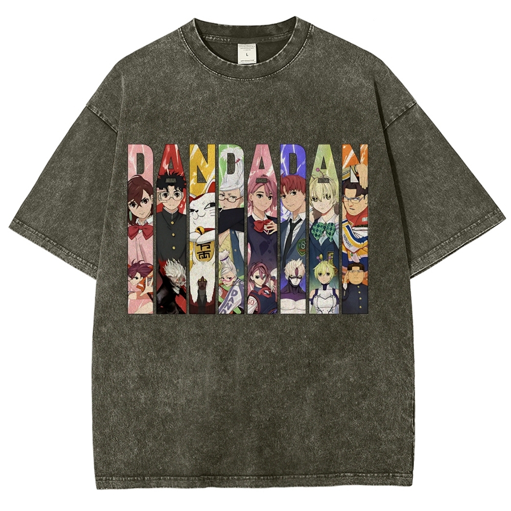 Dandadan | Unisex Fit Washed T-Shirt