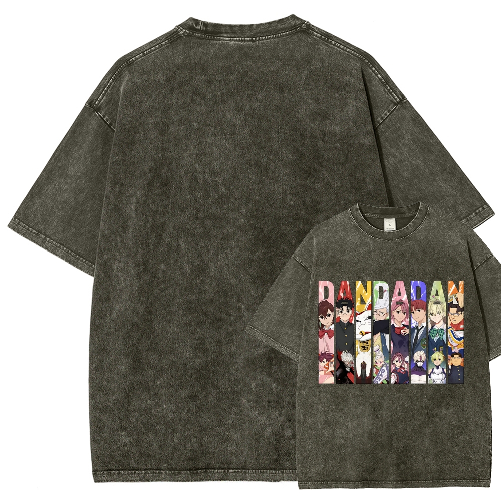 Dandadan | Unisex Fit Washed T-Shirt