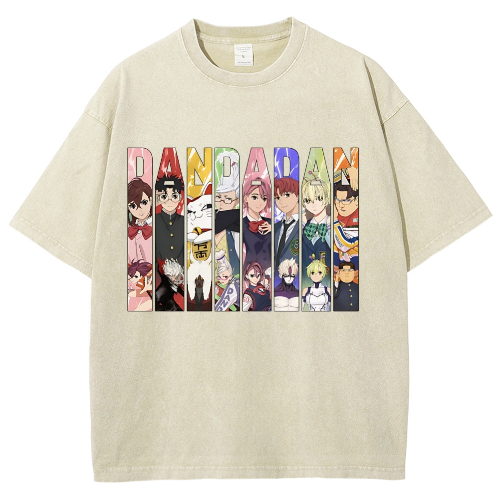 Dandadan | Unisex Fit Washed T-Shirt