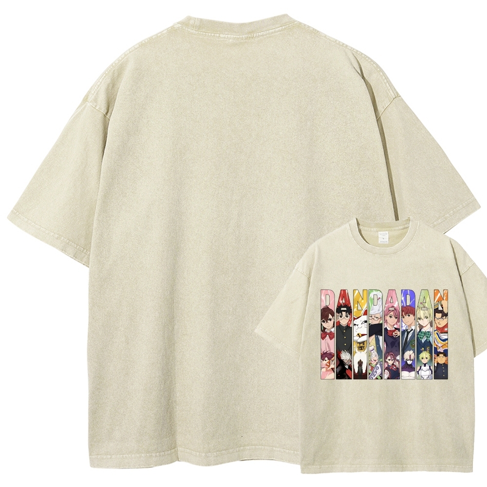 Dandadan | Unisex Fit Washed T-Shirt